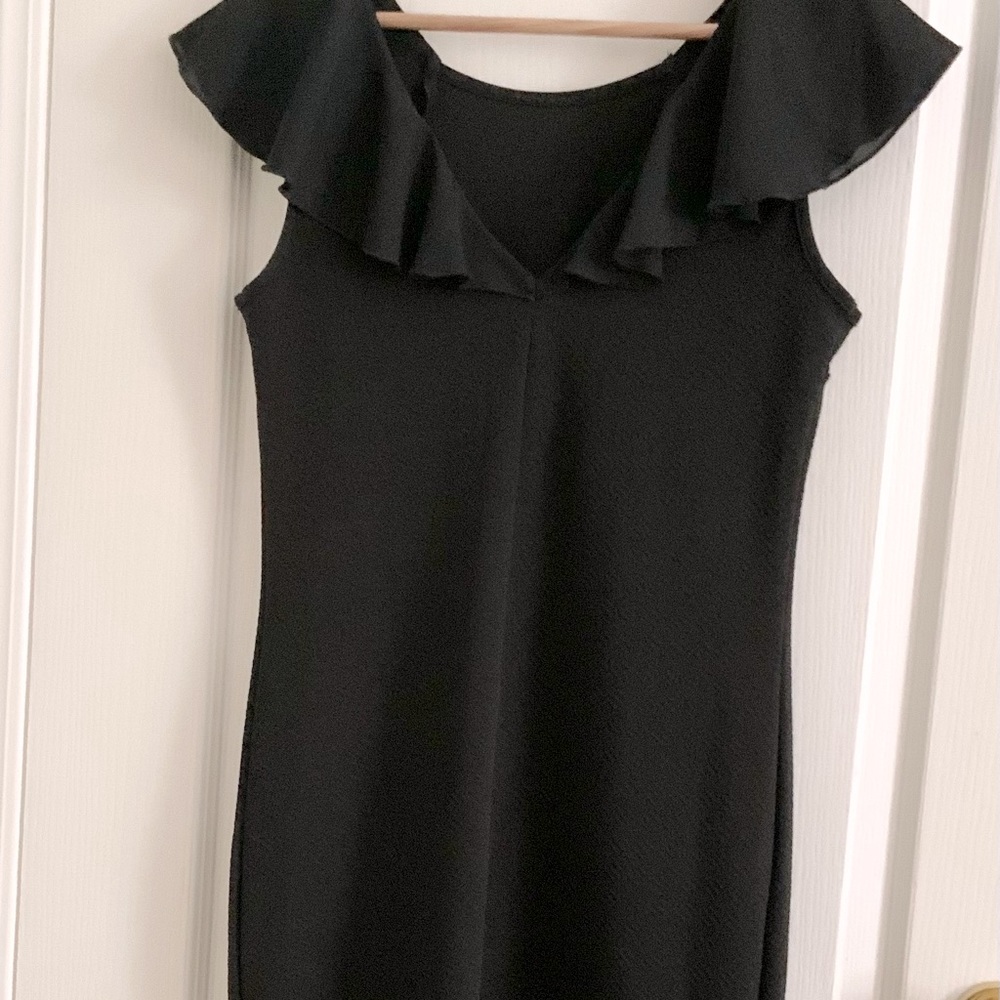 NEW Classic Little Black Dress L SuzyShier - Picture 3 of 8